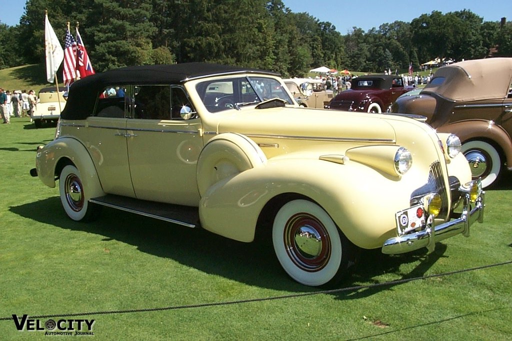 1939 Buick Roadmaster 80C Sport Phaeton