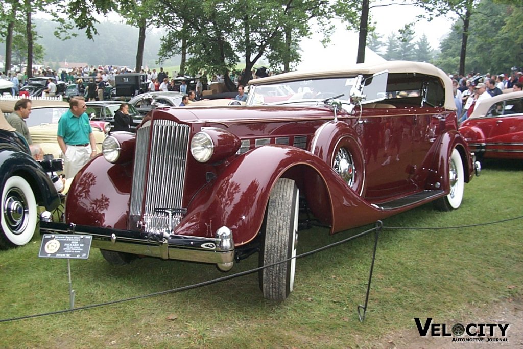 1936 Packard S8 Dual Cowl Sport Phaeton