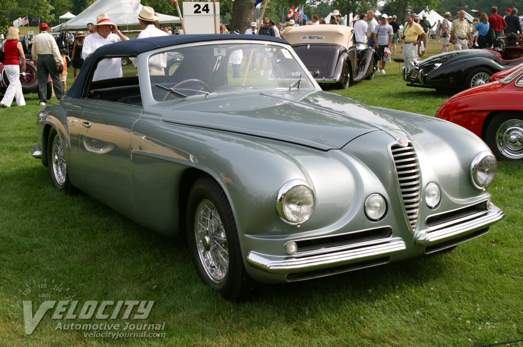 1952 Alfa Romeo 6C2500 Villa D'Este Cabriolet