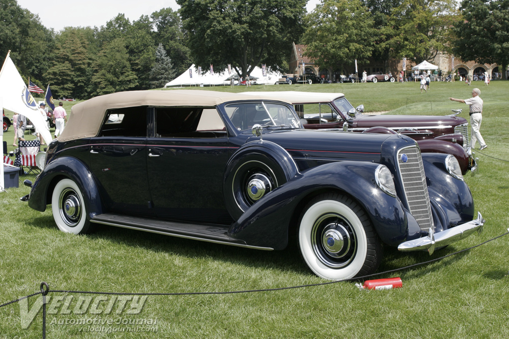 1937 Lincoln Model K Lebaron Dual Cowl Phaeton