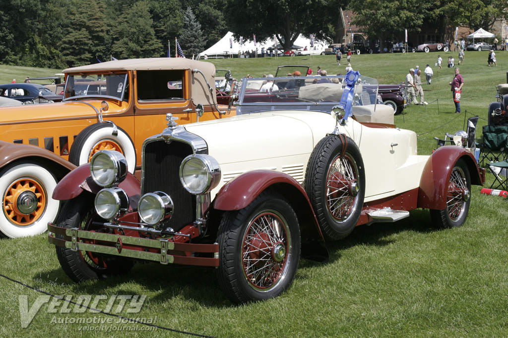 1927 Stutz AA  Black Hawk Boattail Speedster