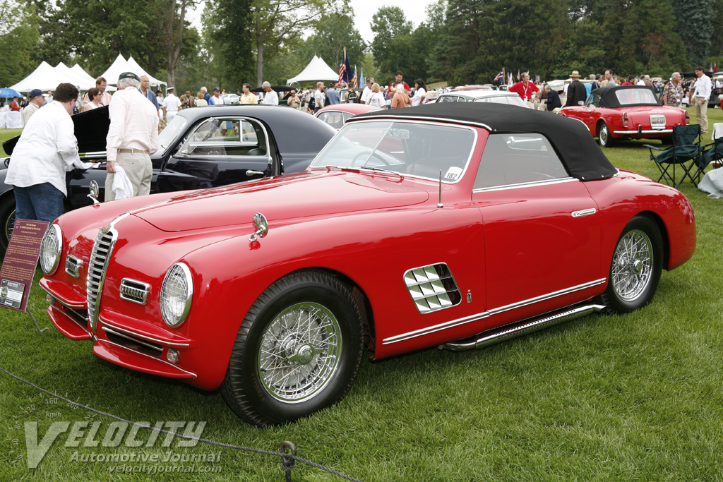 1951 Alfa Romeo 6C 2500SS Cabriolet by Pinanfarina