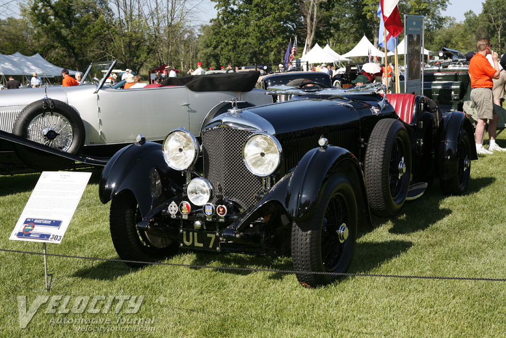 1931 Bentley 8-litre Tourer by Cossica