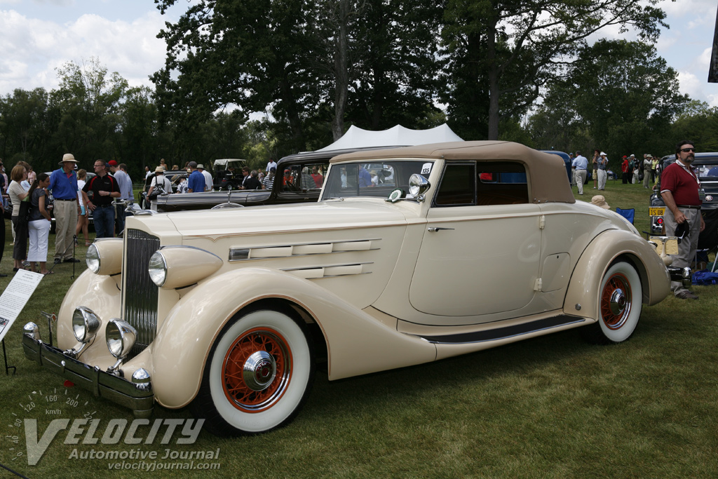 1935 Packard Twelve Dietrich Coupe Roadster