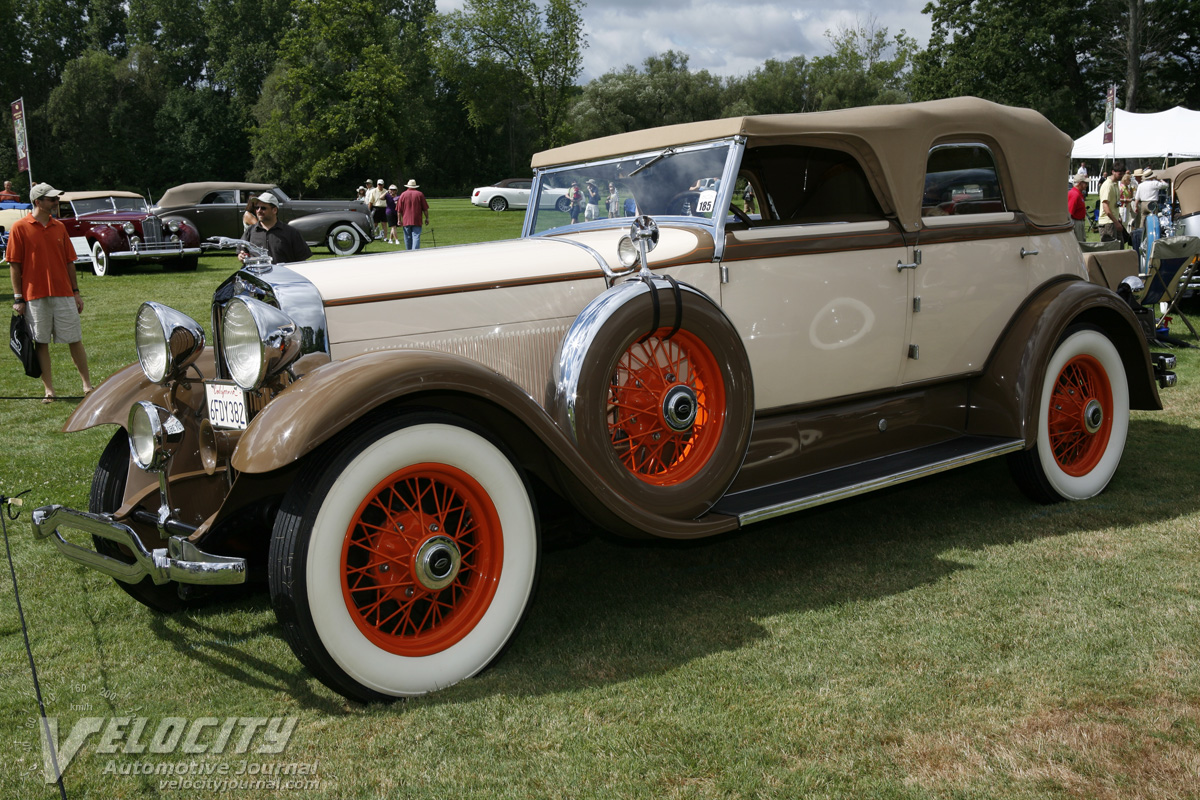 1930 Lincoln Model L 4d convertible