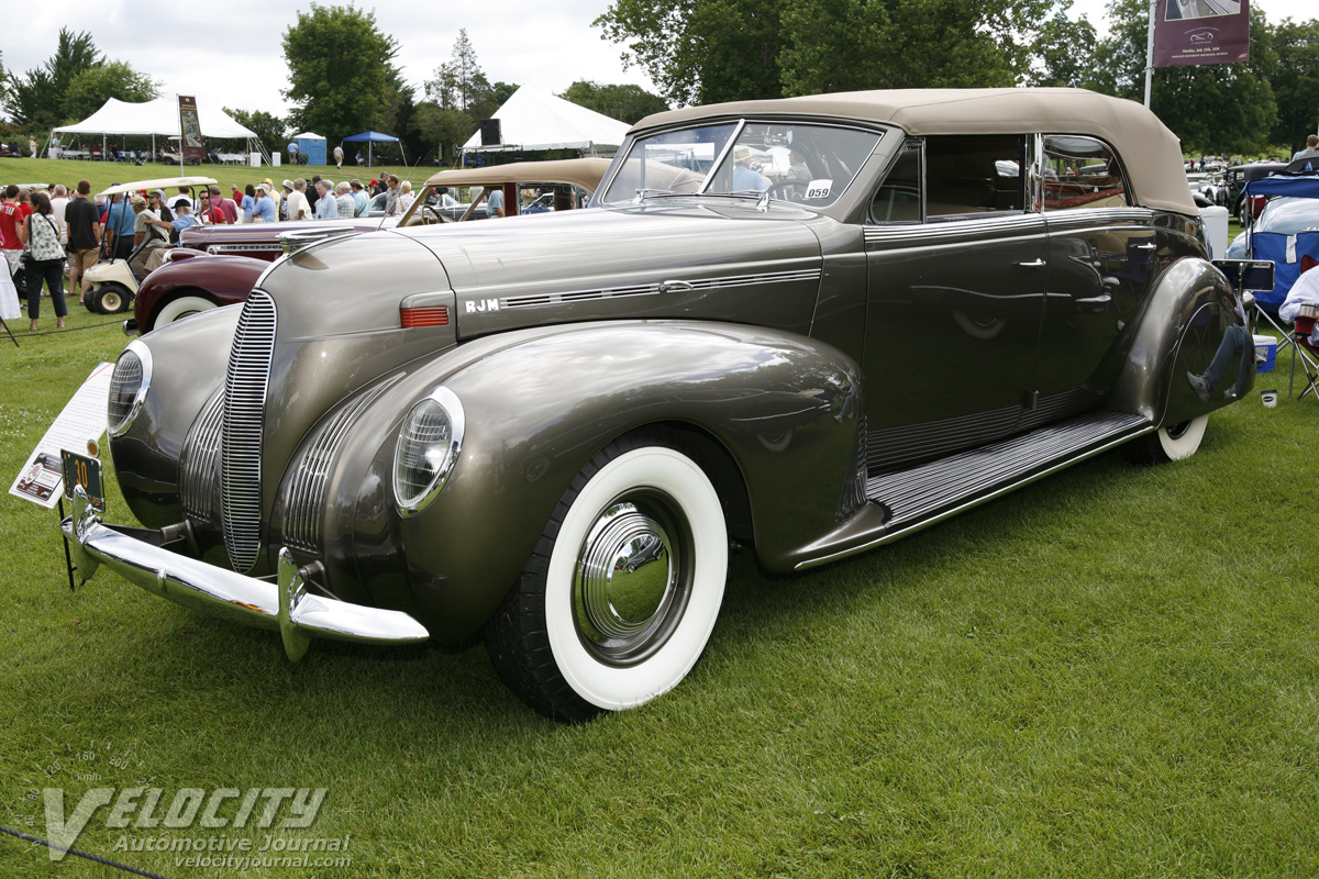 1938 Lincoln K Convertible Sedan by LeBaron (one off)