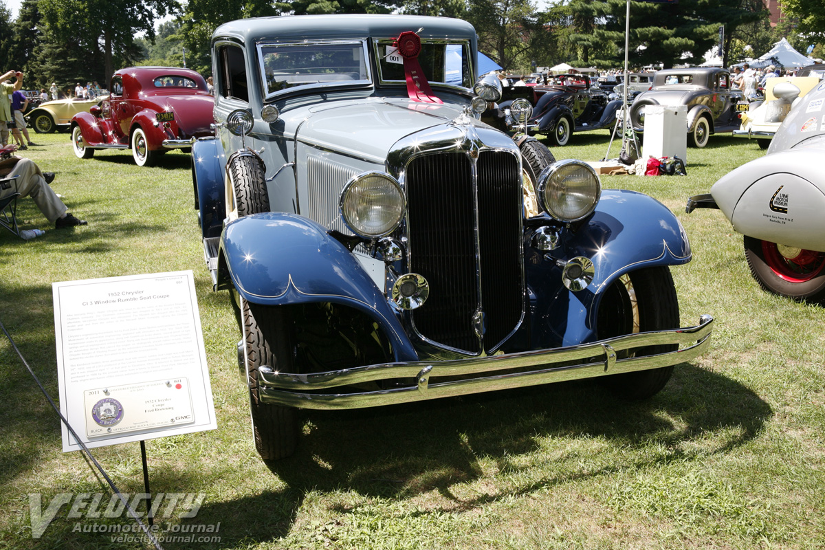 1932 Chrysler CI Rumble Seat Coupe