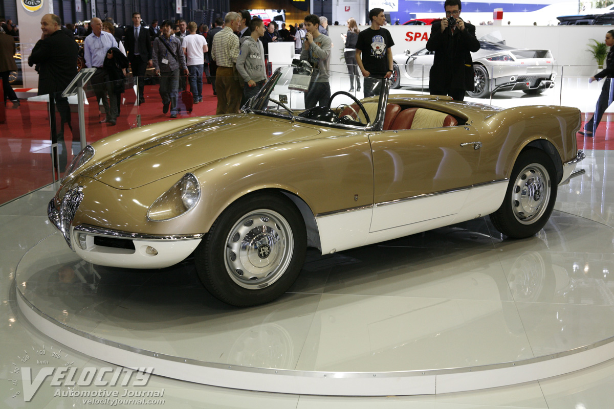 1955 Alfa Romeo Giulietta Sprint Spider by Bertone