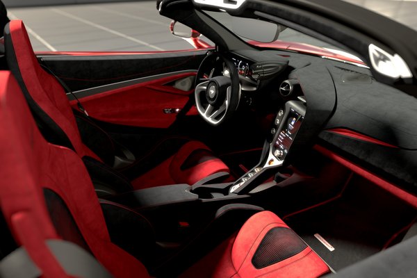 2025 McLaren 750 S Spider MSO Contrast Pack Interior