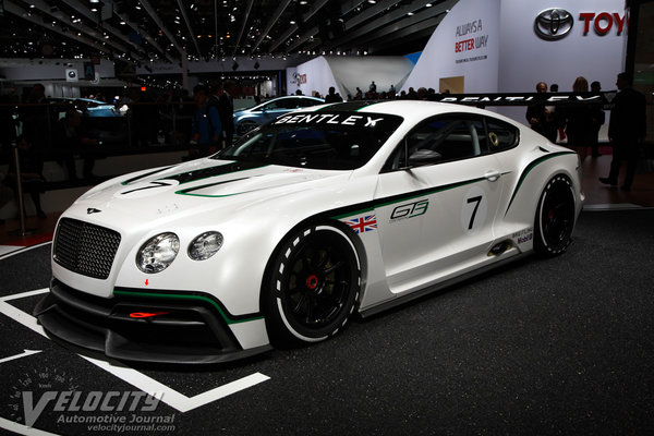 2012 Bentley Continental GT3 race car concept