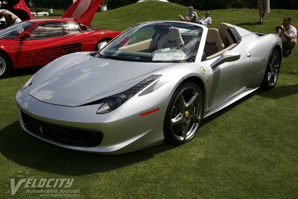 2012 Ferrari 458 Spider