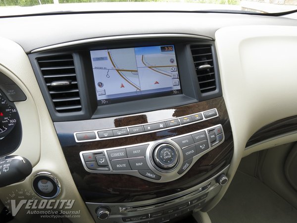 2013 Infiniti JX Instrumentation