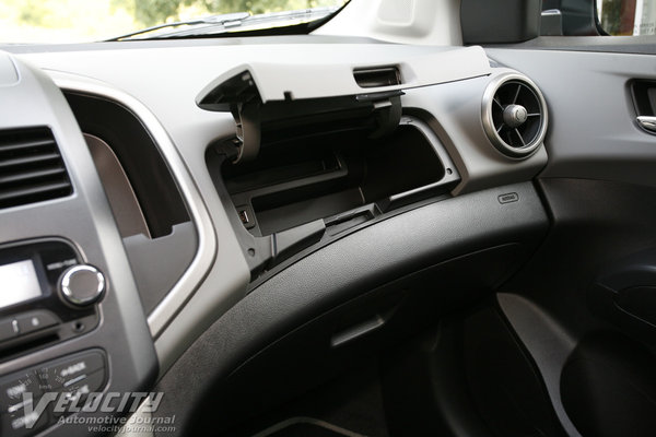 2012 Chevrolet Sonic LTZ 5d Interior