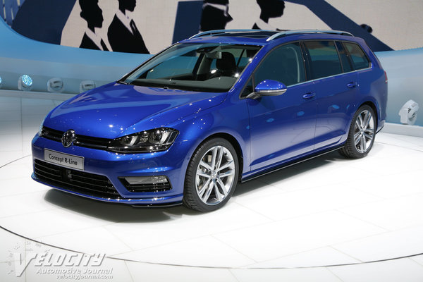 2013 Volkswagen Golf Estate Concept R-Line