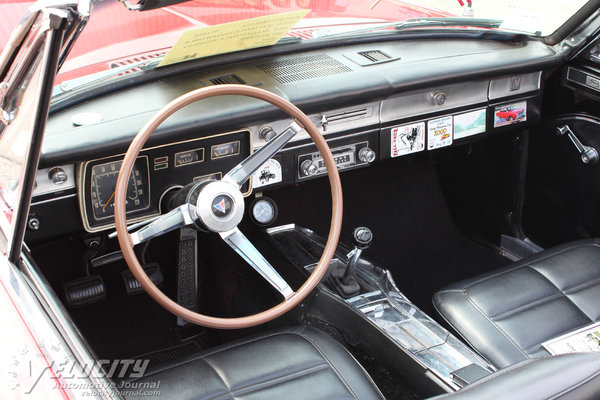 1966 Plymouth Valiant Signet convertible Interior