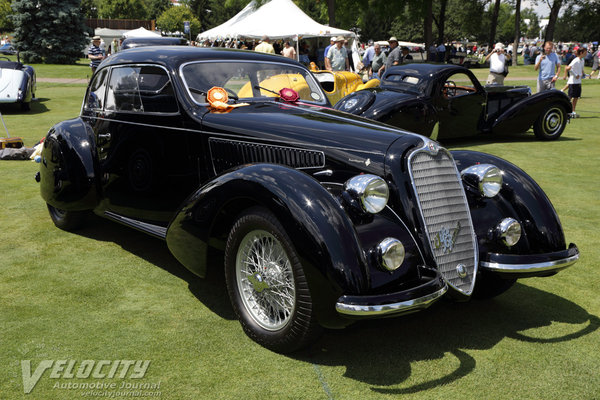 1938 Alfa Romeo 6C 2300B Mille Miglia Superleggera by Touring