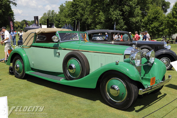 1934 Hispano-Suiza J-12 Sedanca Drophead Coupe by Fernandez & Darrin