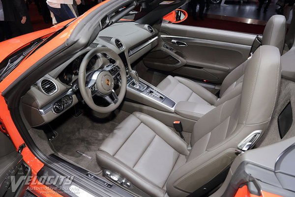 2017 Porsche 718 Boxster Interior