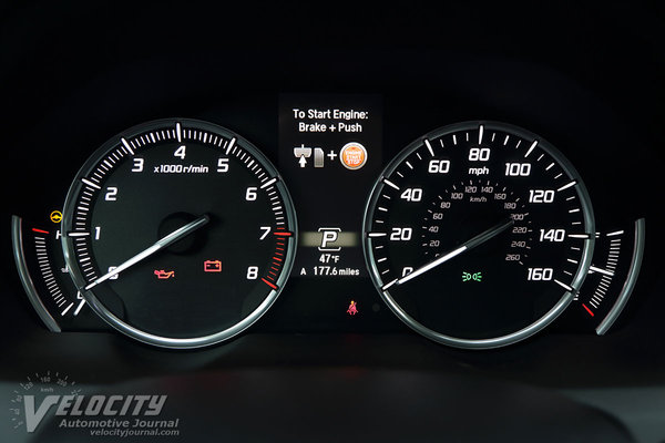 2016 Acura TLX Instrumentation