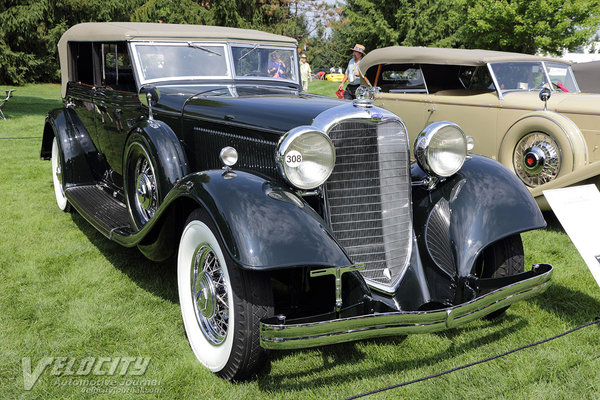 1933 Lincoln KB Convertible Sedan by Dietrich