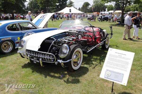 1953 Chevrolet Corvette (cutaway)