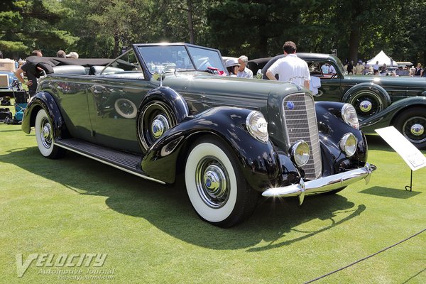 1937 Lincoln Model K Touring by Willoughby