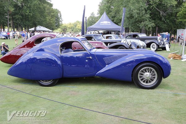 1937 Talbot-Lago T150c Aero Coupe by Pourtout