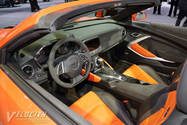 2018 Chevrolet Camaro Hot Wheels edition Convertible Interior