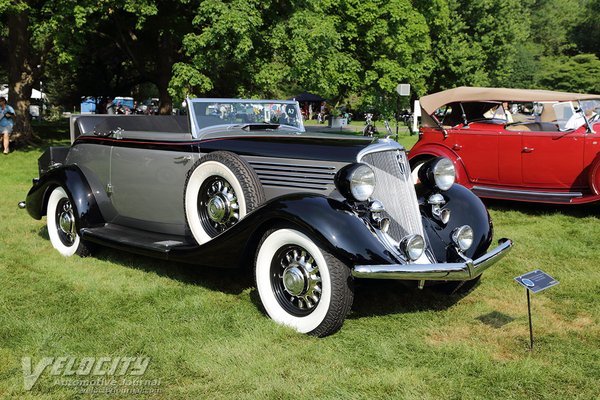 1934 Studebaker President convertible roadster