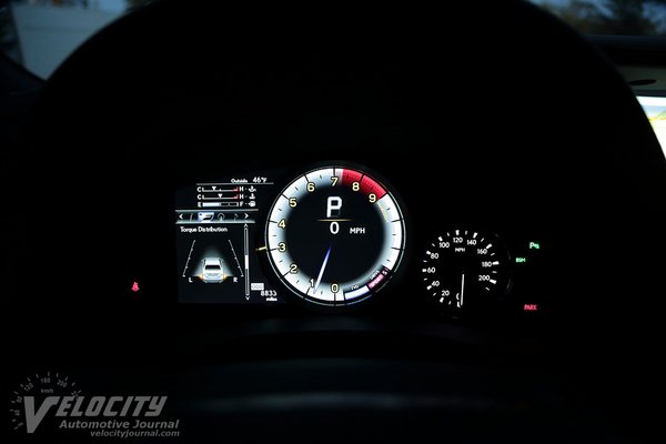 2018 Lexus GS F Instrumentation