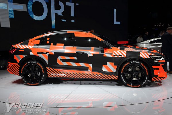 2019 Audi e-tron Sportback prototype