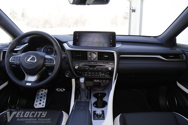 2021 Lexus RX 450H Black Line Interior