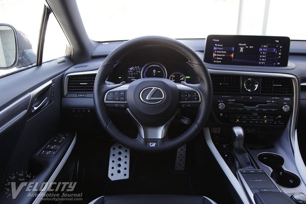 2021 Lexus RX 450H Black Line Instrumentation