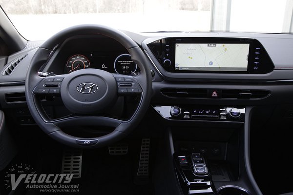 2022 Hyundai Sonata N Line Instrumentation