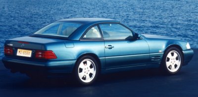 2000 Mercedes-Benz SL w/ Panorama glass top