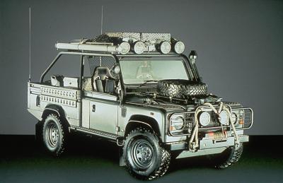 2001 Tomb Raider Defender Show Car