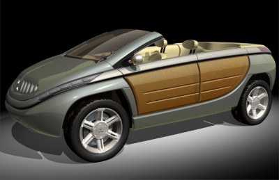 2002 Mitsubishi S.U.P. Cabrio concept