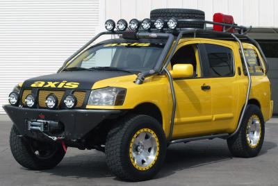 2003 Nissan Pathfinder Armada custom car by Axis Sport Tuning