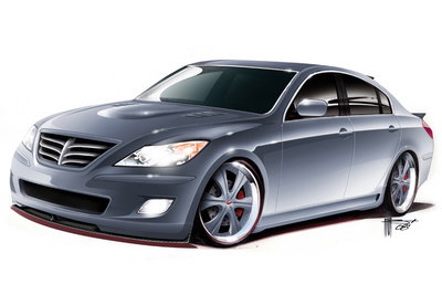 2008 Hyundai Genesis by RKSport