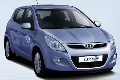 2008 Hyundai i20 blue