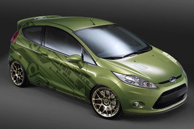 2010 Ford Fiesta by H&R Springs