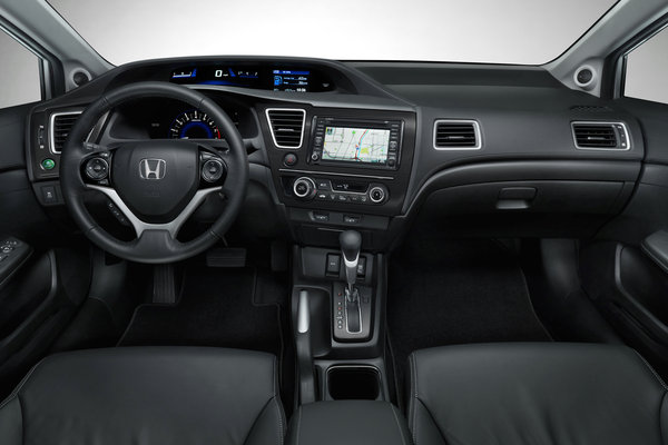 2013 Honda Civic EX-L sedan Interior