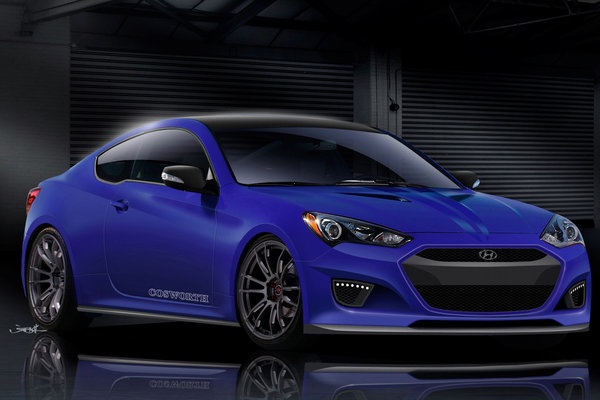 2012 Hyundai Cosworth Genesis Coupe