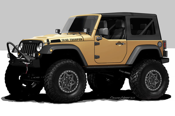 2012 Jeep Wrangler Sand Trooper