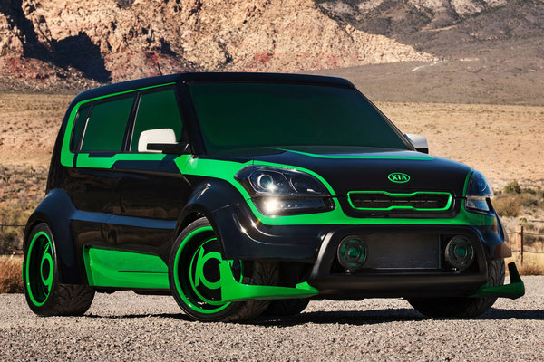 2012 Kia Green Lantern-inspired Soul