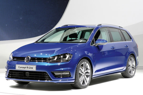 2013 Volkswagen Golf Estate Concept R-Line