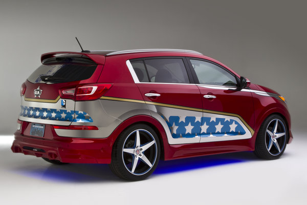 2013 Kia Wonder Woman-Inspired Sportage