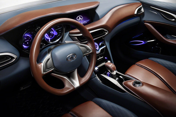 2015 Infiniti QX30 Interior