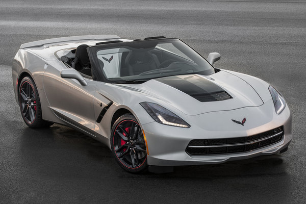 2016 Chevrolet Corvette Convertible Jet Black Suede