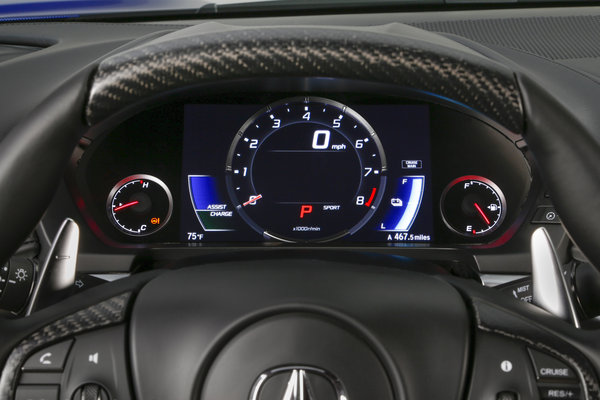 2017 Acura NSX Instrumentation